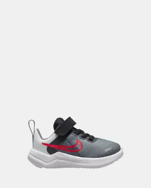 Nike Kinder Schuhe Downshifter 12 Baby Cool Grau/Hell Karmesinrot/Schwarz