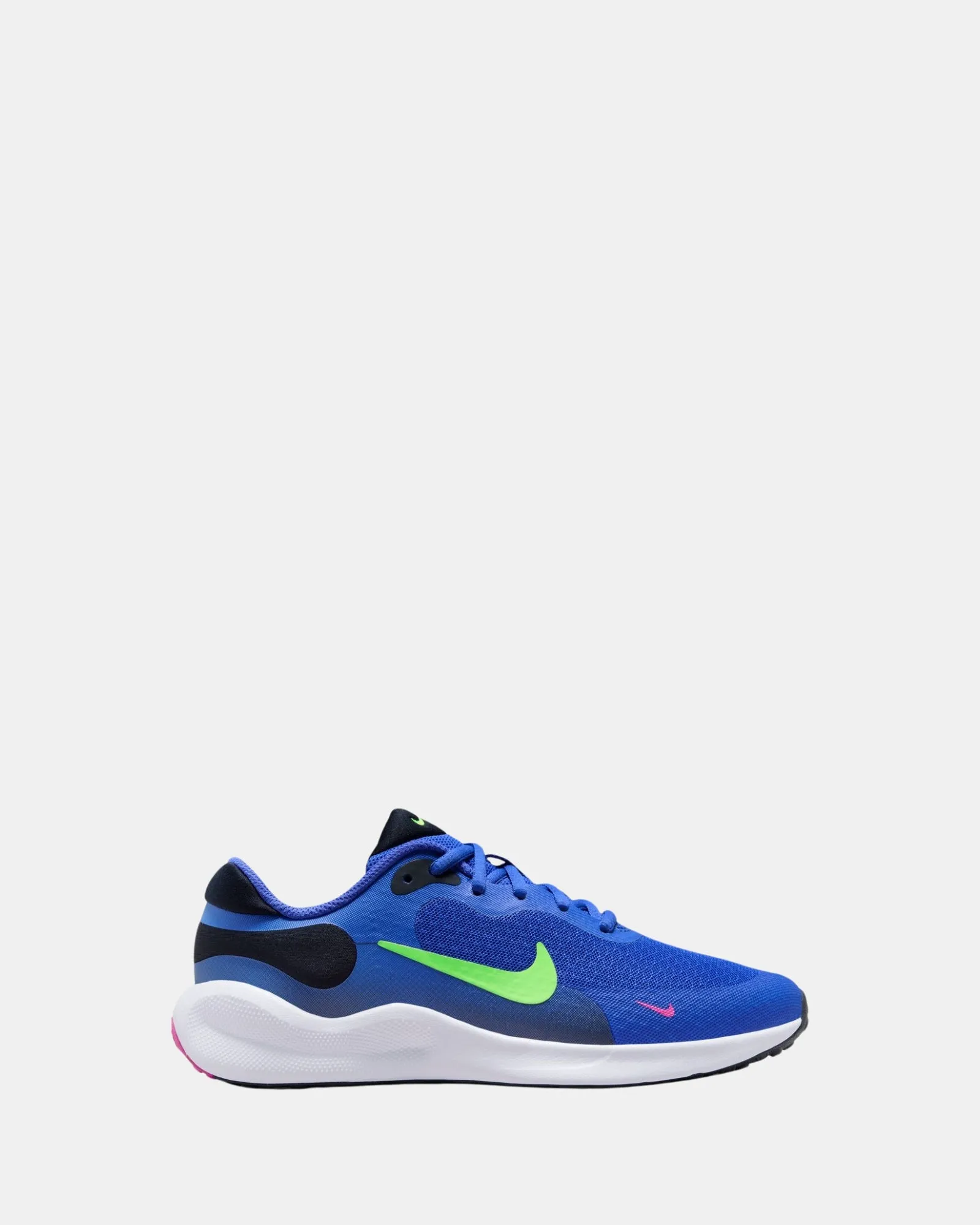 Nike Kinder Schuhe Revolution 7 Grundschule Ultramarin/Lime Blast/Weiß