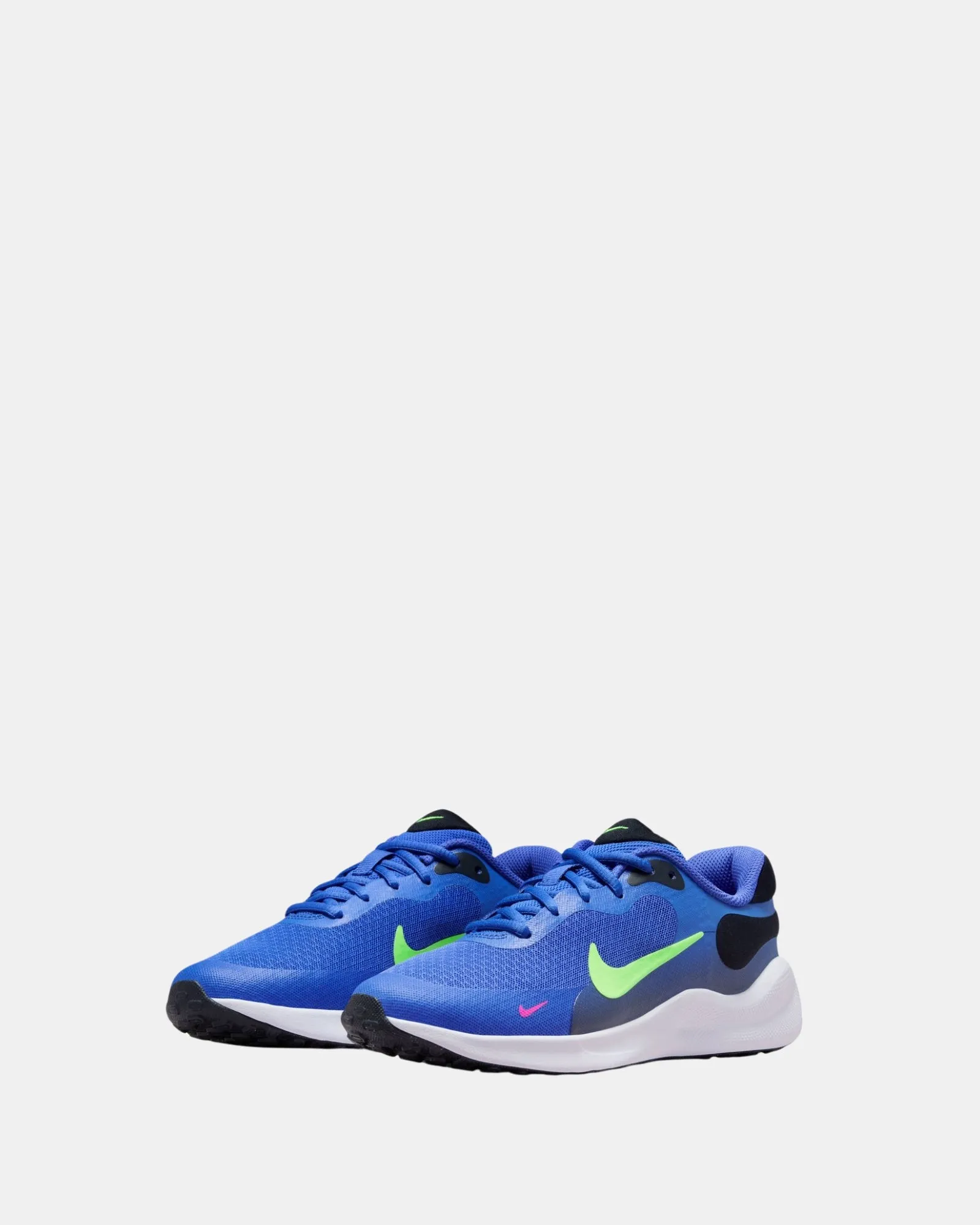 Nike Kinder Schuhe Revolution 7 Grundschule Ultramarin/Lime Blast/Weiß