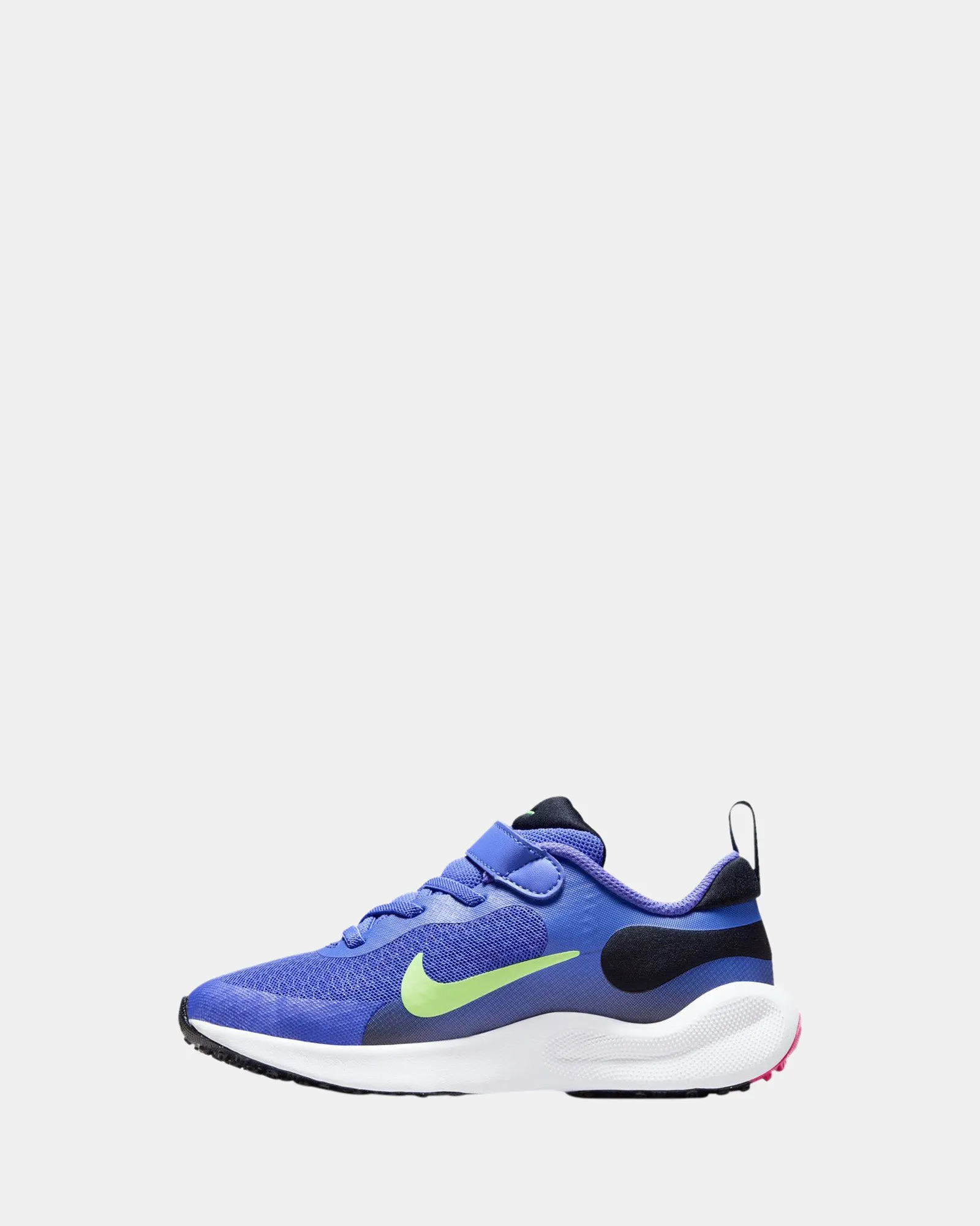 Nike Kinder-Schuhe Revolution 7 Vorschule Ultramarin/Lime Blast/Weiß