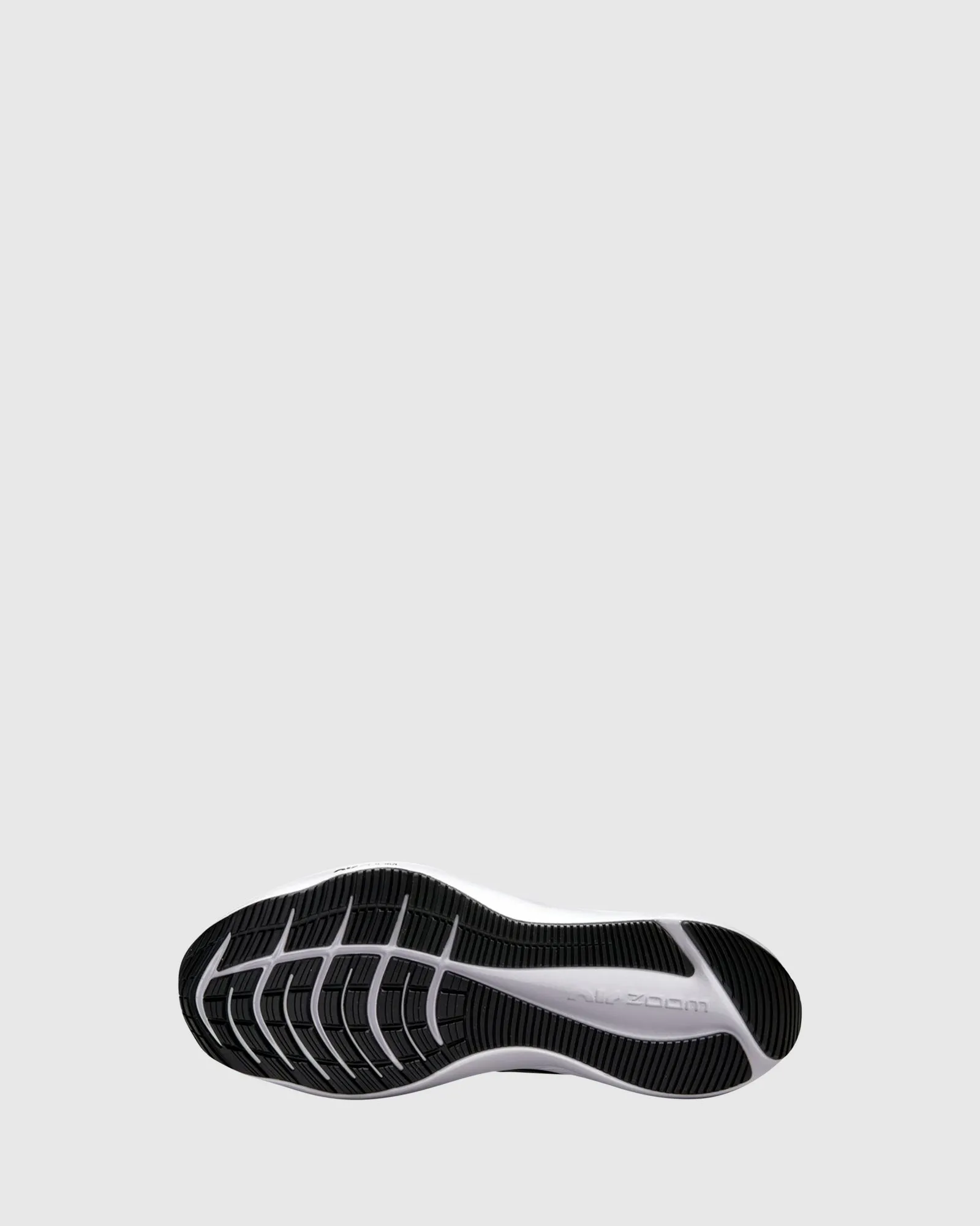 Nike Kinder-Schuhe Zoom Winflo 8 Erwachsene Schwarz/Weiß/Dunkel Rauchgrau