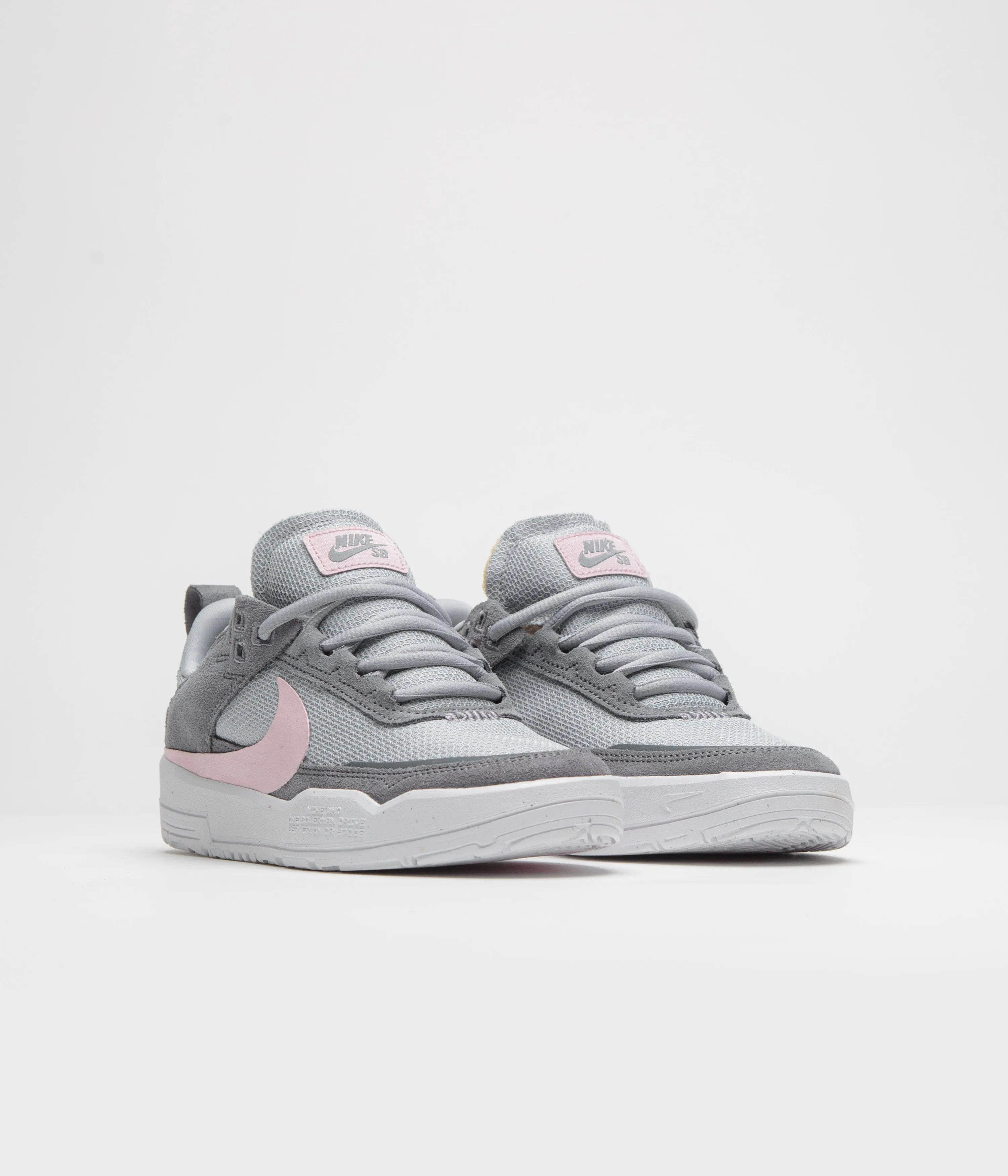 Nike SB Kids Day One Schuhe - Cool Grau / Rosa Schaum - Wolf Grau Nike SB Kleidung