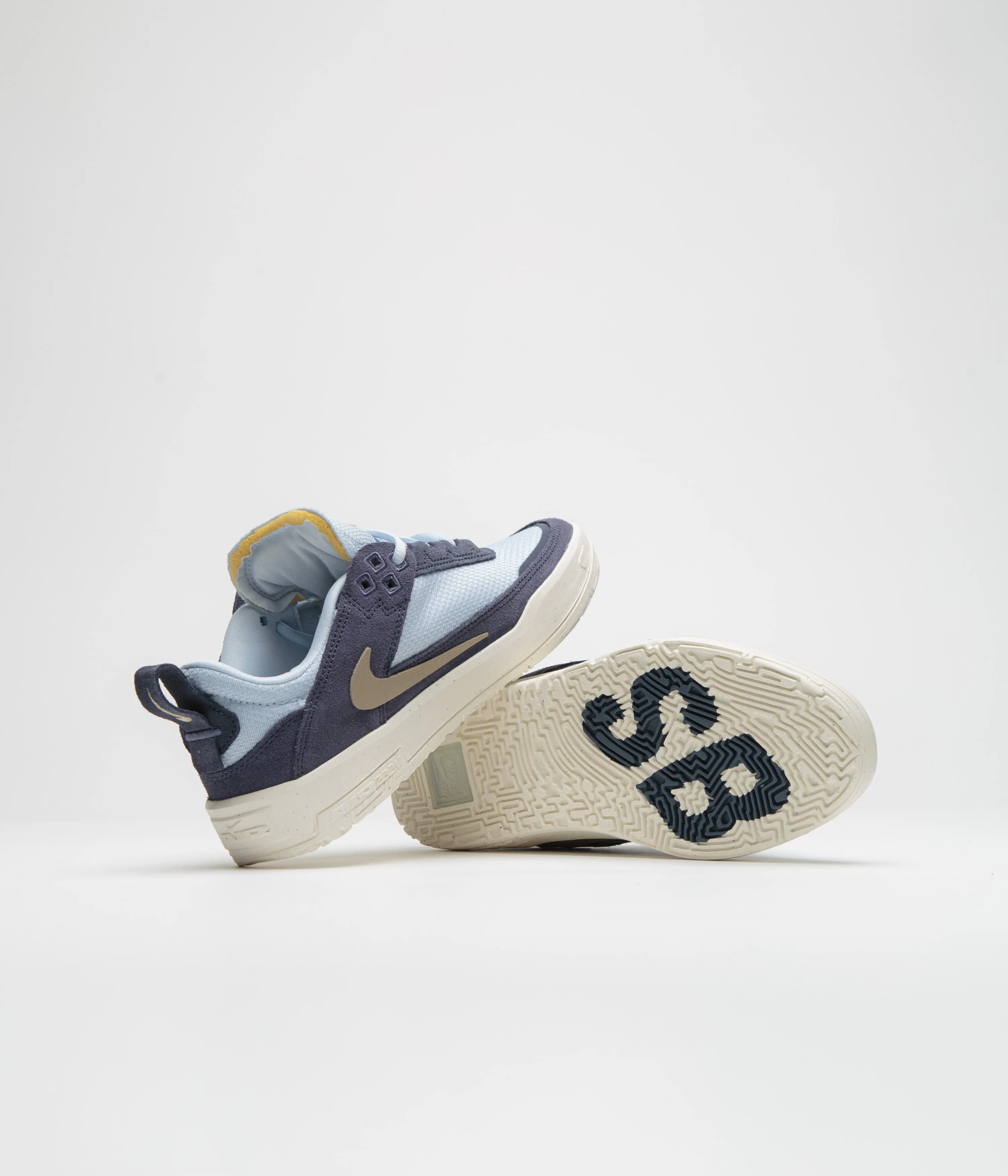 Nike SB Kids Day One Schuhe - Donnerblau / Khaki - Blauton - Segel Nike SB Kleidung