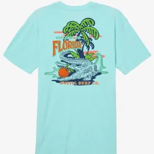 O'Neill Citrus State Florida Herren T-Shirt - Türkis