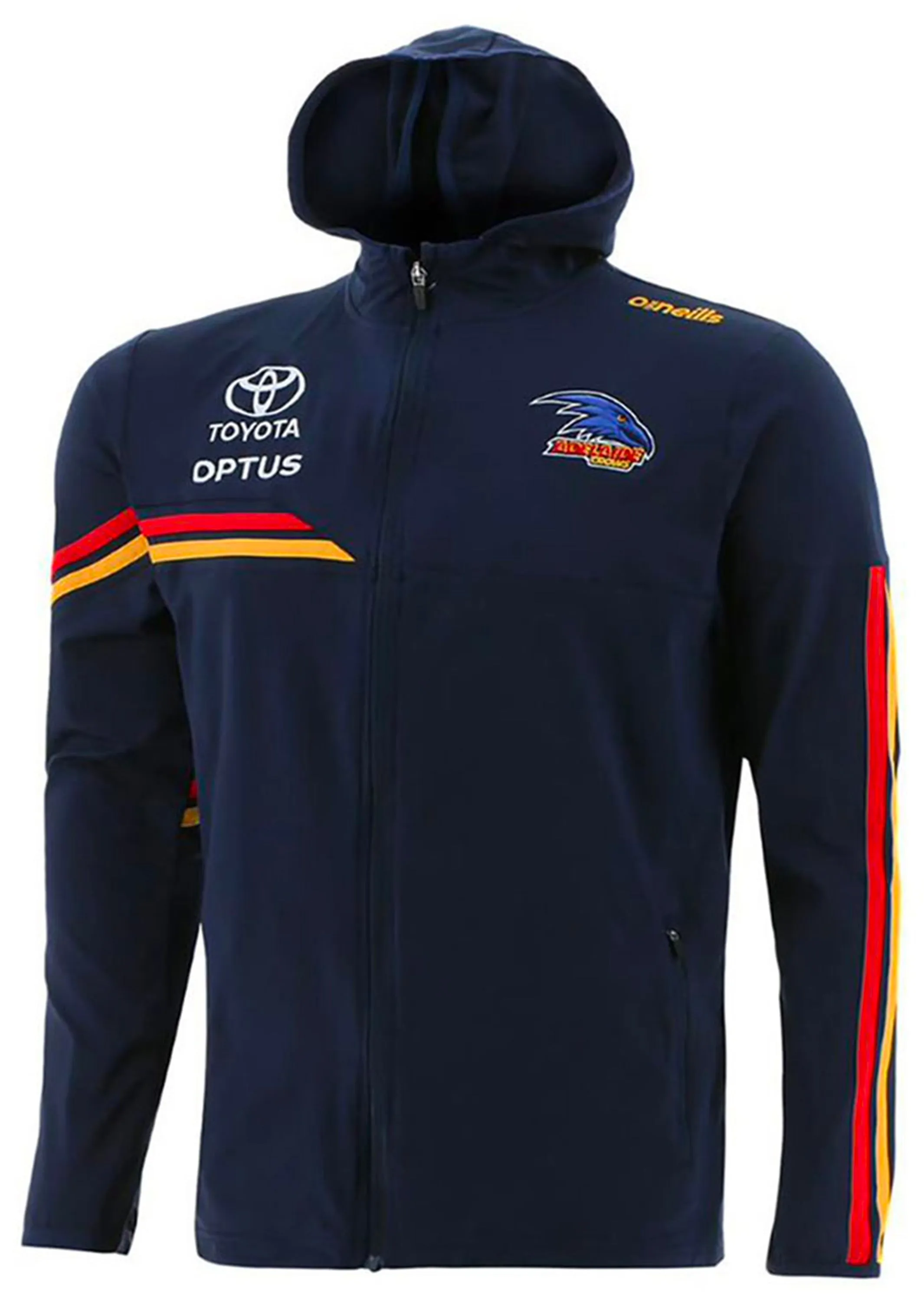 O'Neills Adelaide Crows 2021 Damen-Team Zip Hoodie