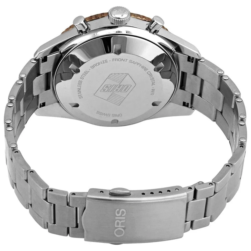 Oris Divers Sixty-Five Automatik-Chronograph Edelstahl Schwarz Zifferblatt Herrenuhr 771 7744 4354-MB Oris Uhren