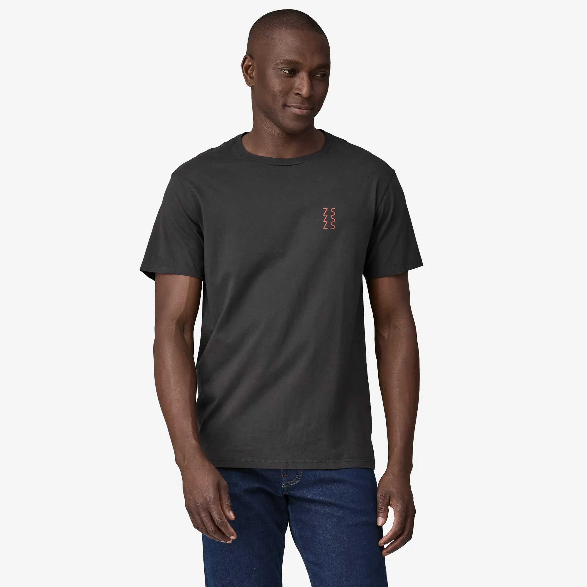 Patagonia Herren T-Shirts Dawn Tracks Bio-Baumwoll-T-Shirt