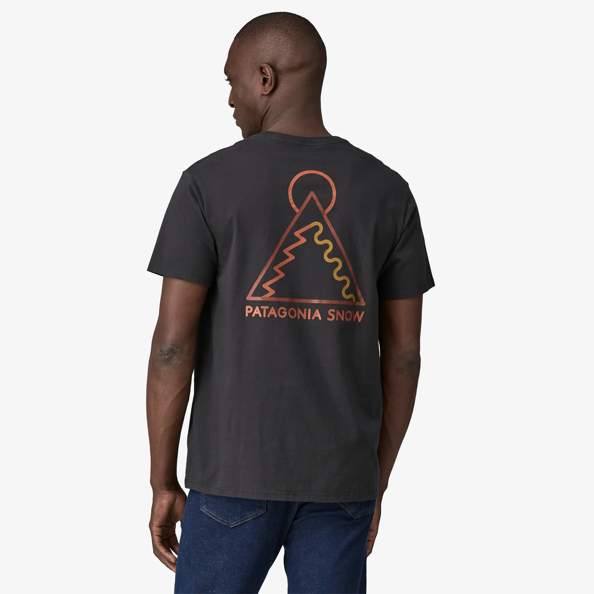 Patagonia Herren T-Shirts Dawn Tracks Bio-Baumwoll-T-Shirt
