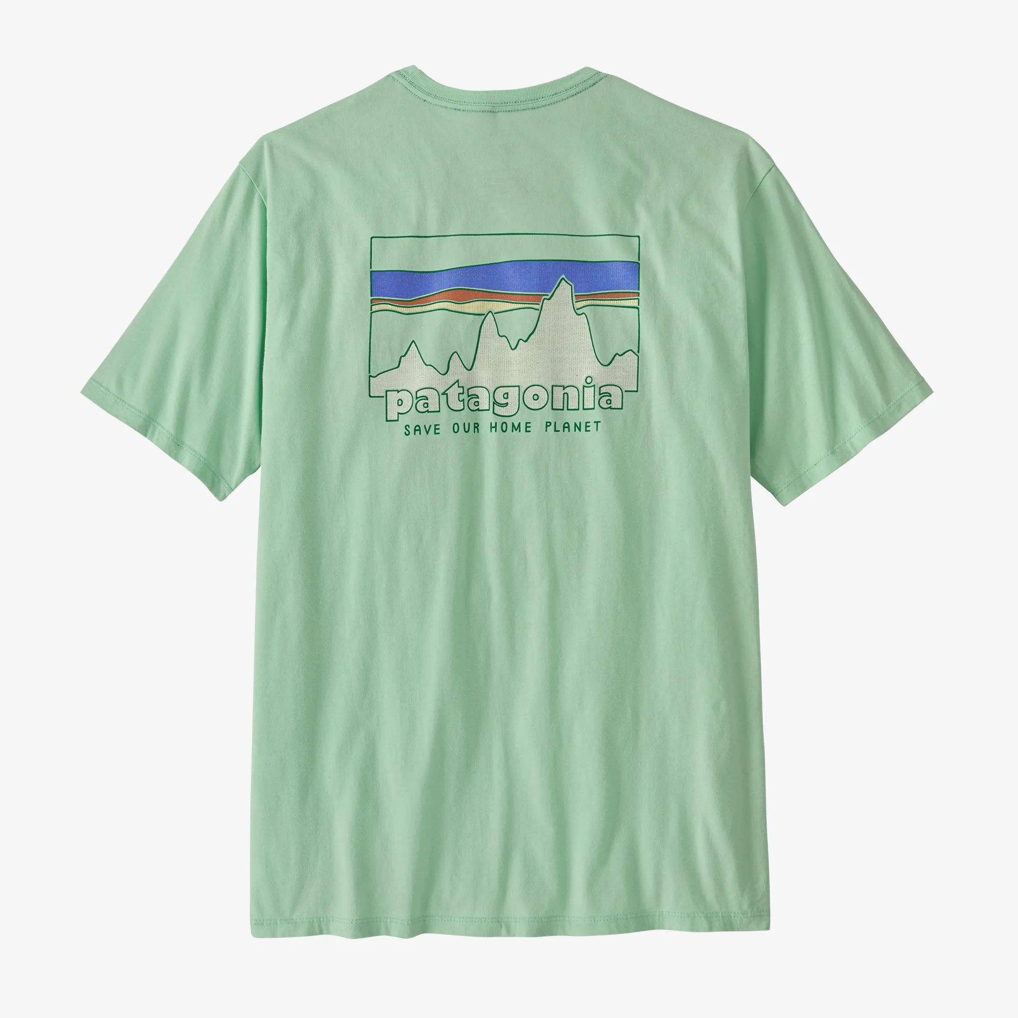 Patagonia Herren T-Shirts Herren '73 Skyline Bio-Baumwoll-T-Shirt