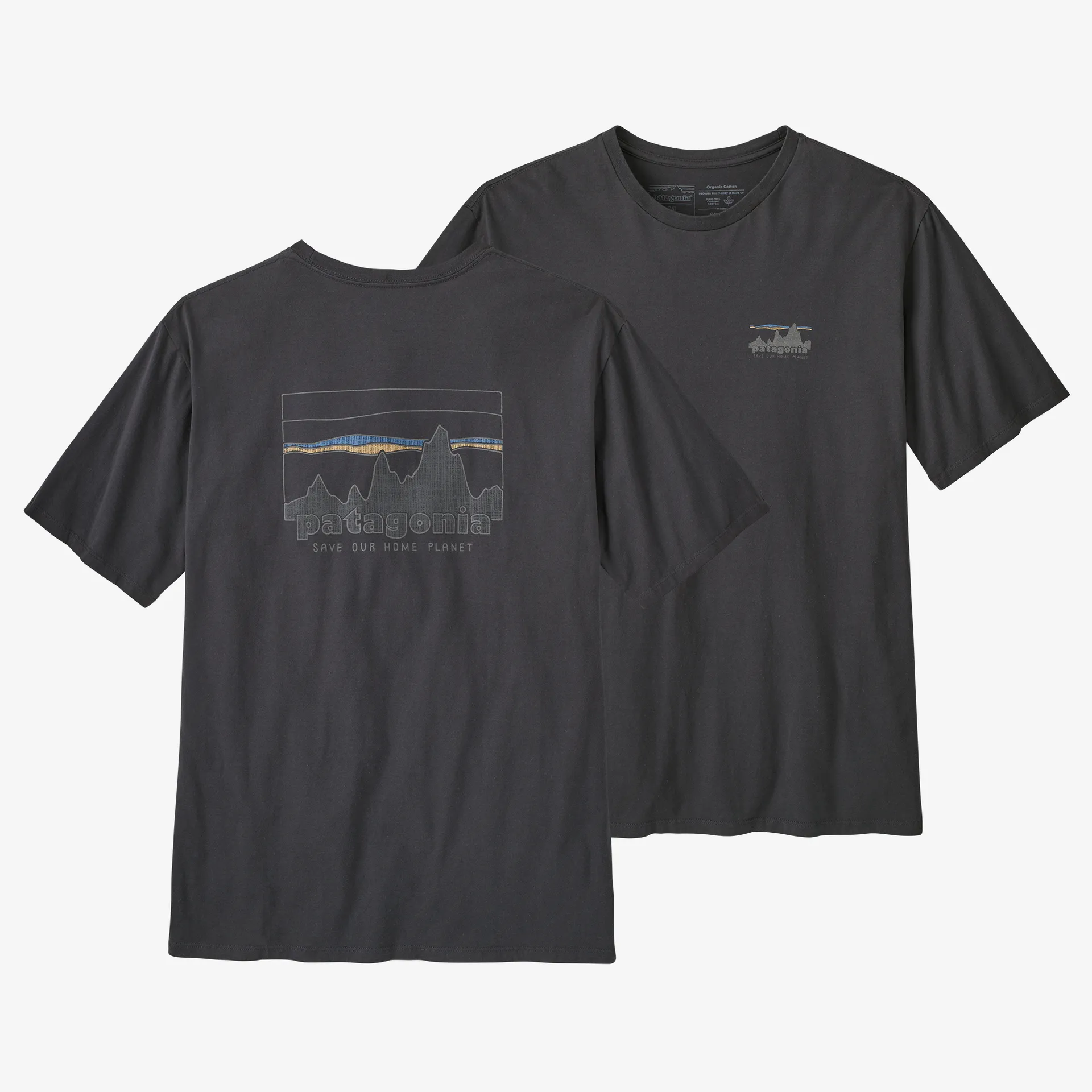 Patagonia Herren T-Shirts Herren '73 Skyline Bio-Baumwoll-T-Shirt