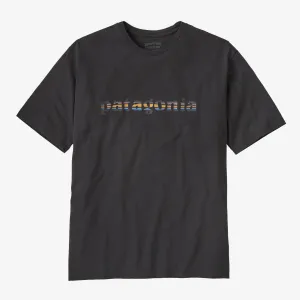 Patagonia Herren T-Shirts Herren '73 Text Logo Bio-Baumwoll-T-Shirt