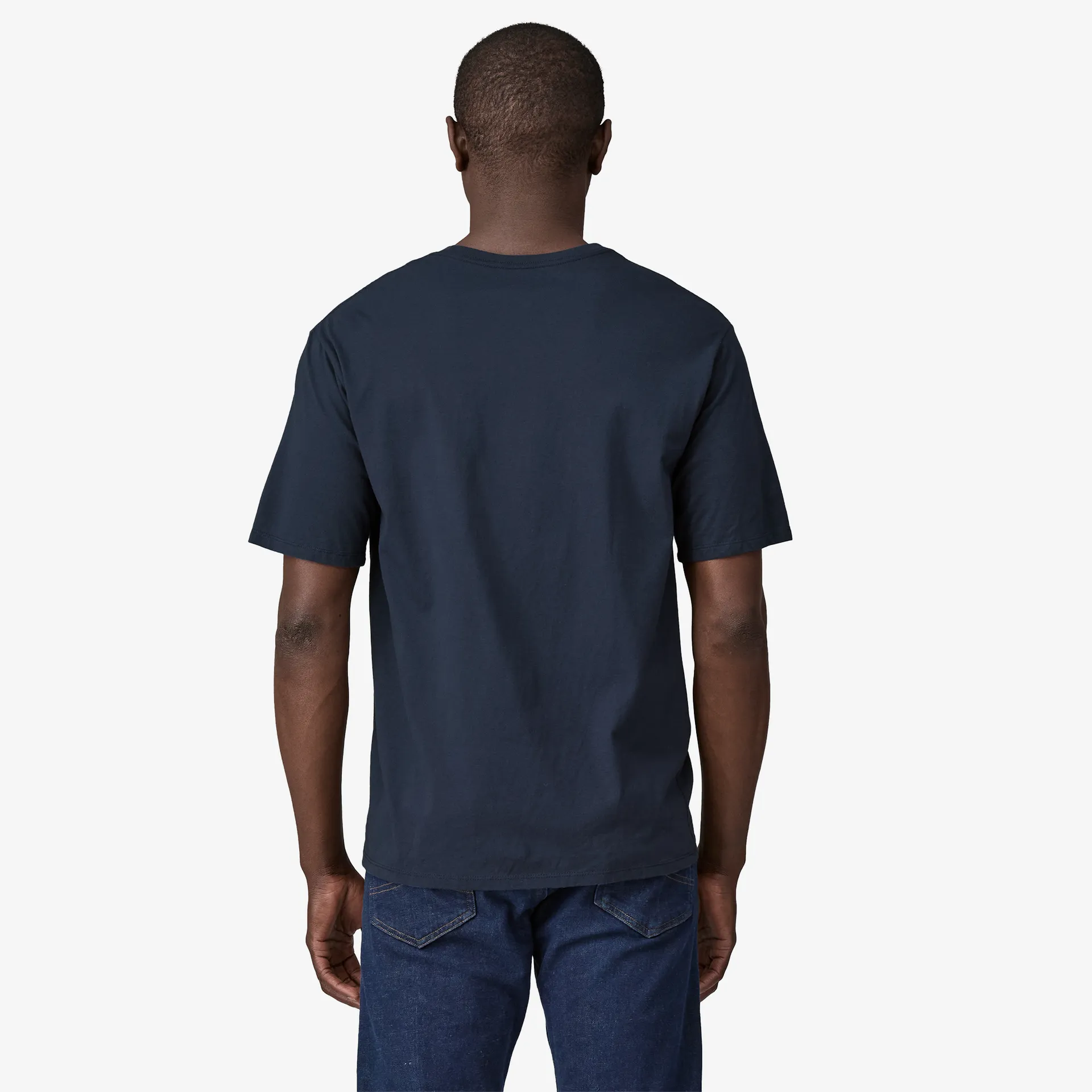 Patagonia Herren T-Shirts Herren '73 Text Logo Bio-Baumwoll-T-Shirt