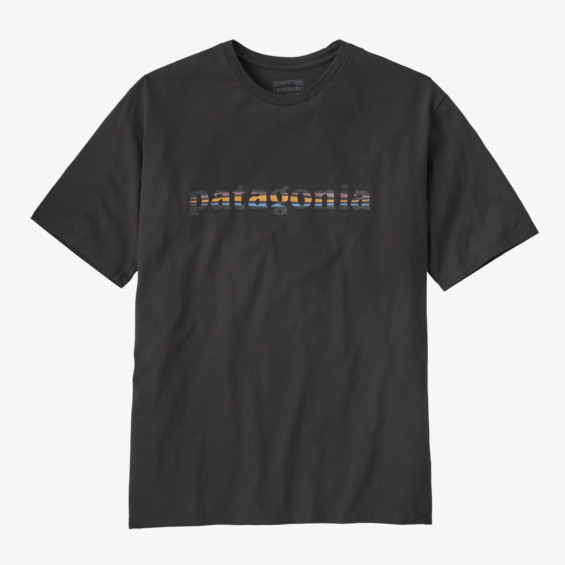 Patagonia Herren T-Shirts Herren '73 Text Logo Bio-Baumwoll-T-Shirt