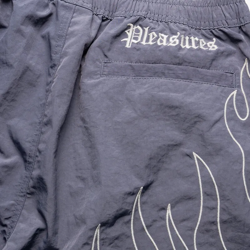 Pleasures Feurige Laufshorts - Grau