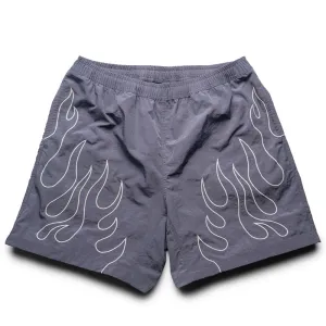 Pleasures Feurige Laufshorts - Grau