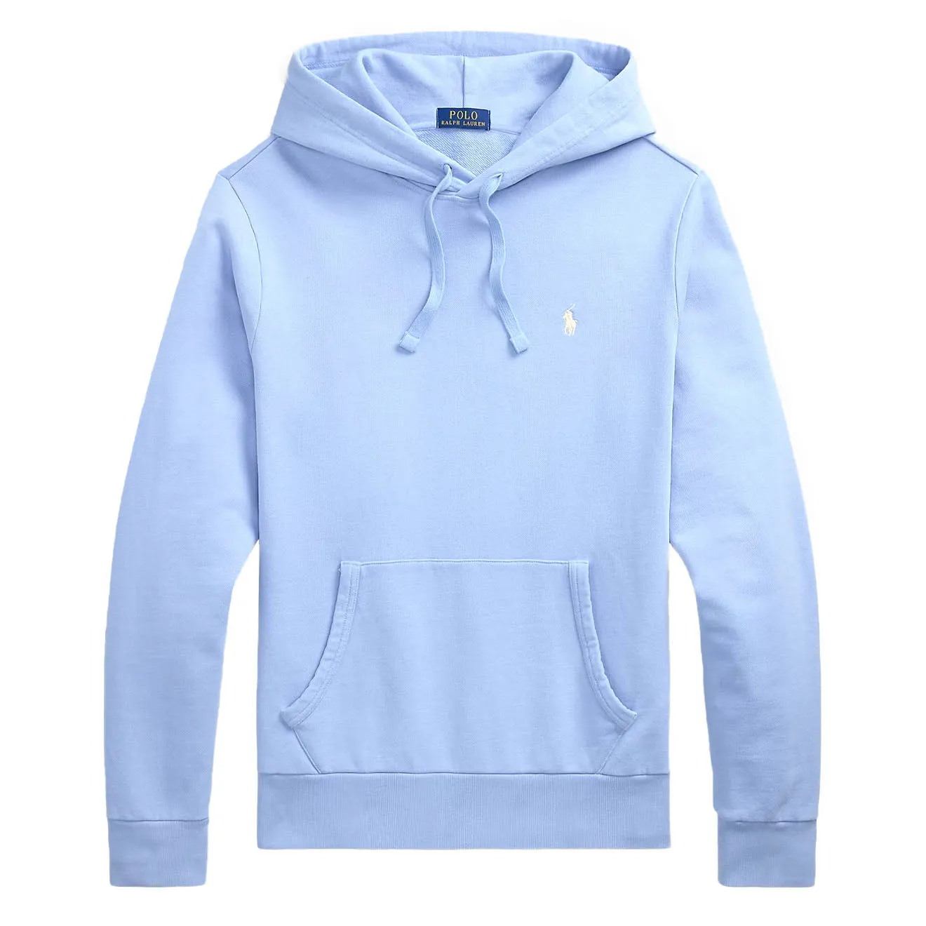 Polo Ralph Lauren Loopback-Fleece-Hoodie in Chambray-Blau