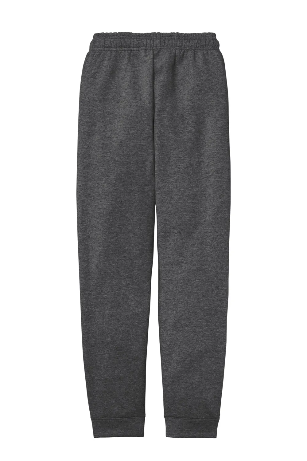 Port & Company Herren Core Fleece Joggerhose mit Taschen - Heather Dunkelgrau