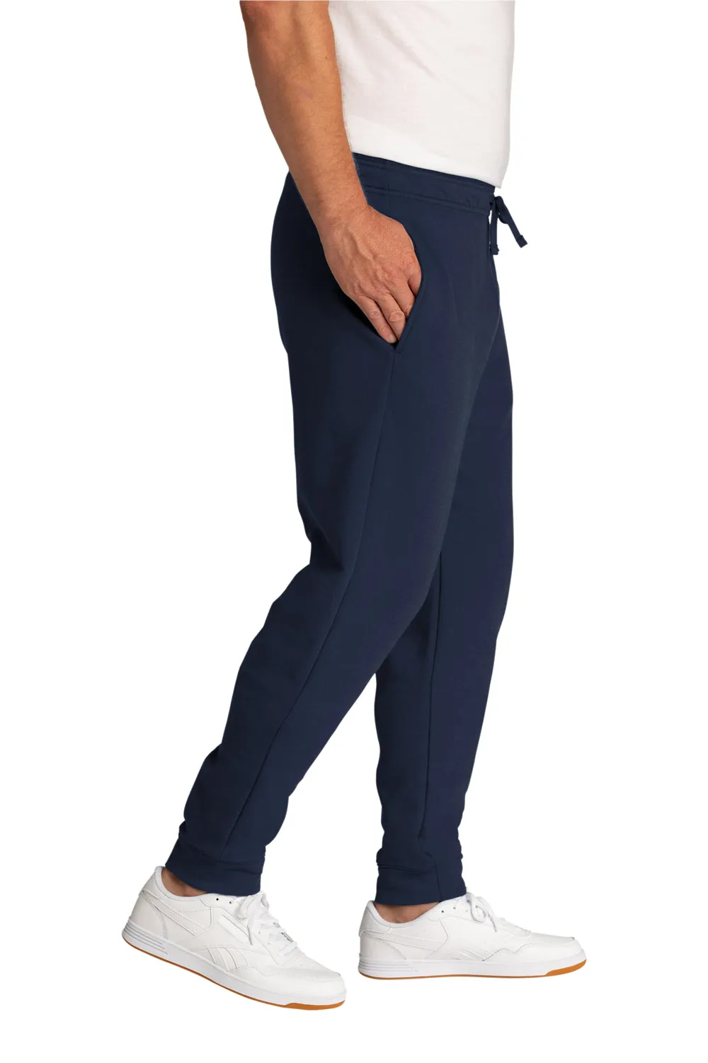 Port & Company Herren Core Fleece Jogginghose mit Taschen - Marineblau