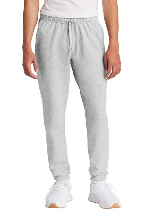 Port & Company Herren Core Fleece Sweathose mit Taschen - Aschgrau