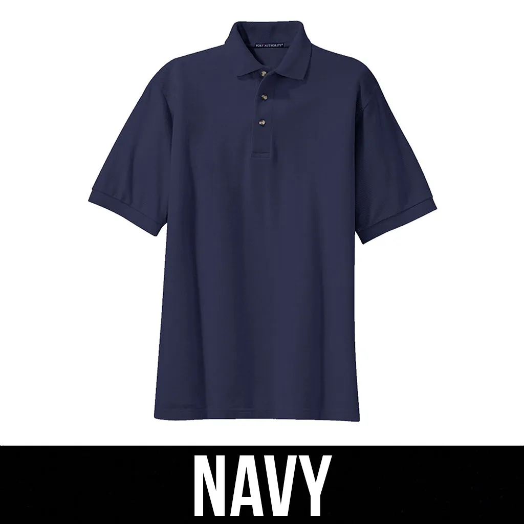 Port Authority Herren-Piqué-Strick-Polo Port Authority