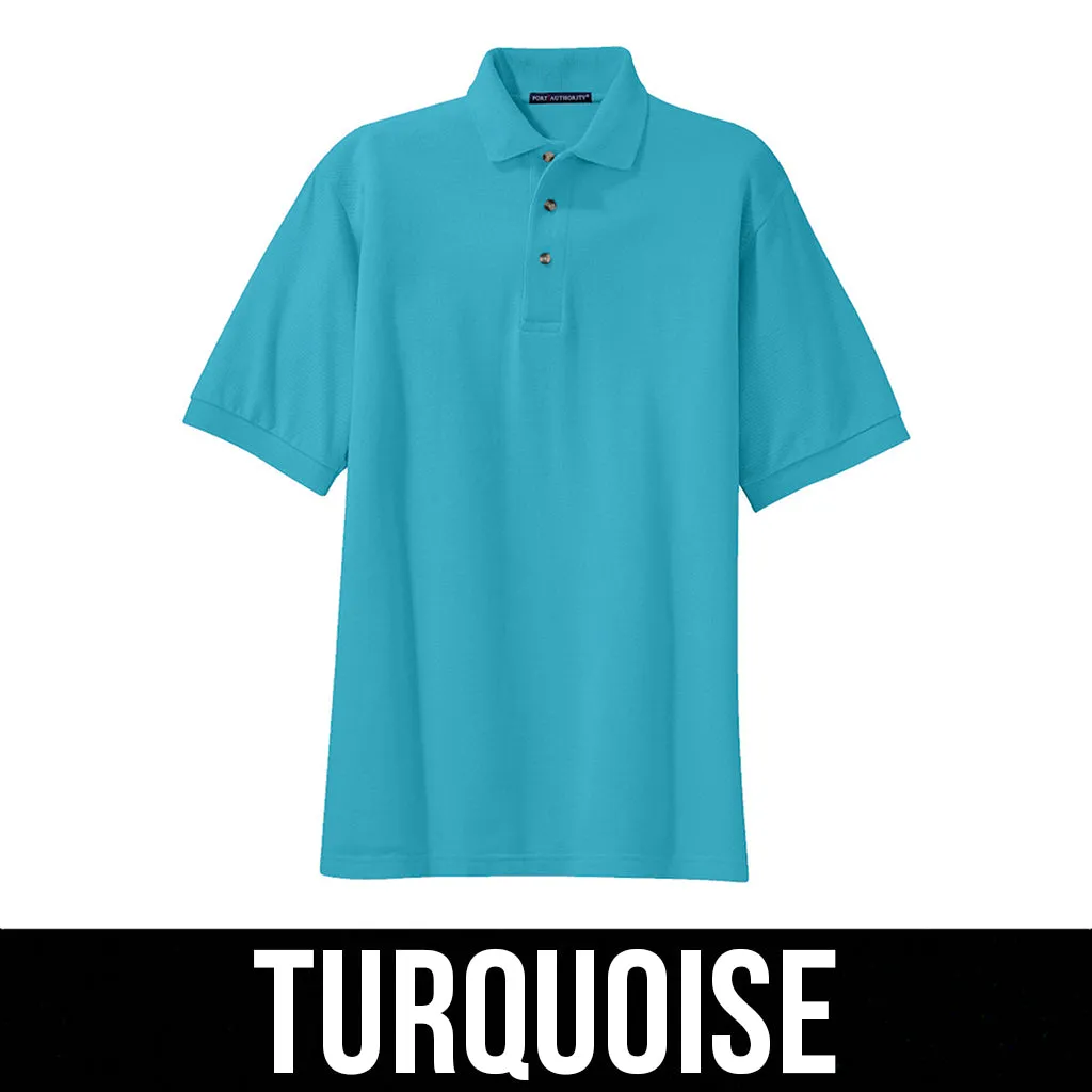 Port Authority Herren-Piqué-Strick-Polo Port Authority