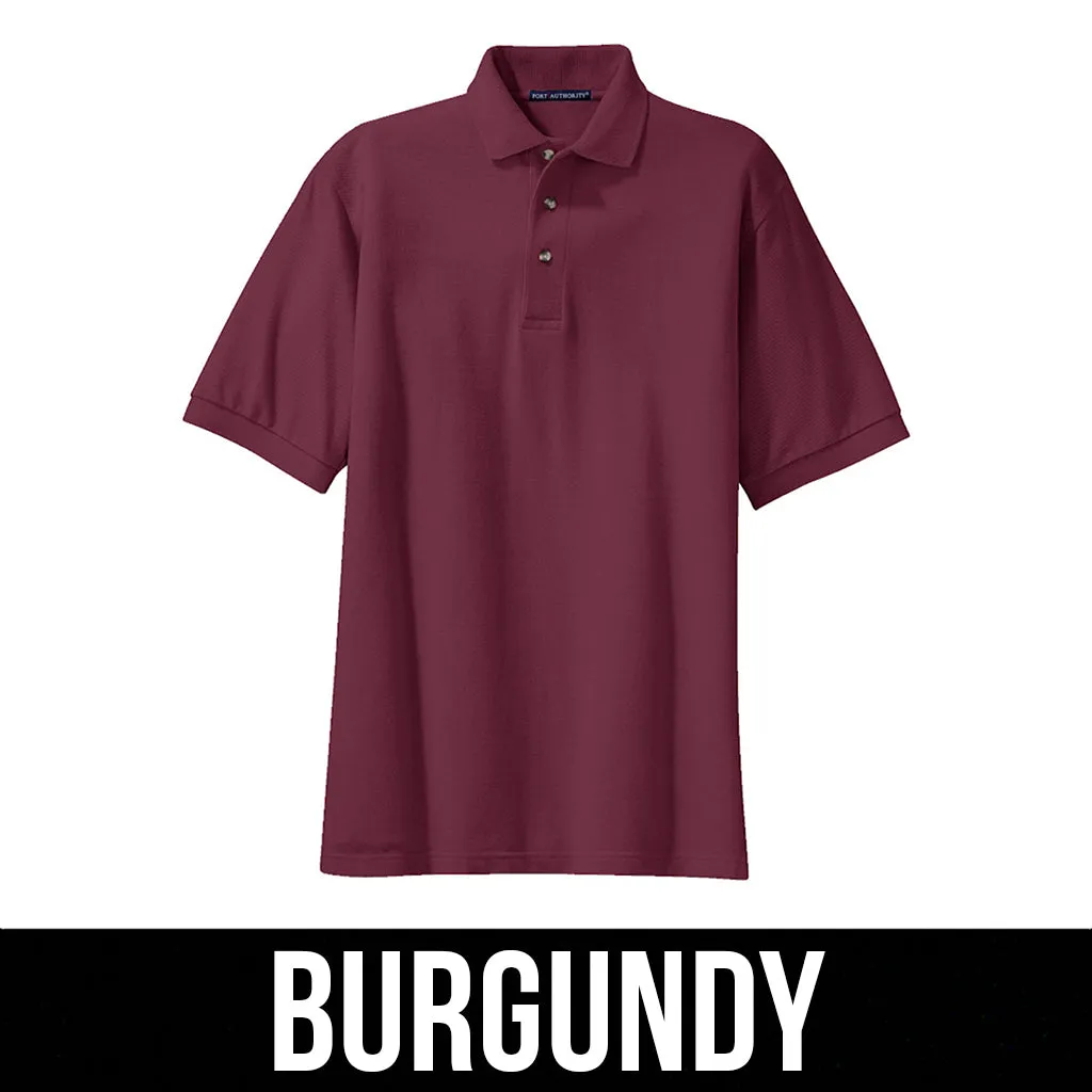 Port Authority Herren-Piqué-Strick-Polo Port Authority