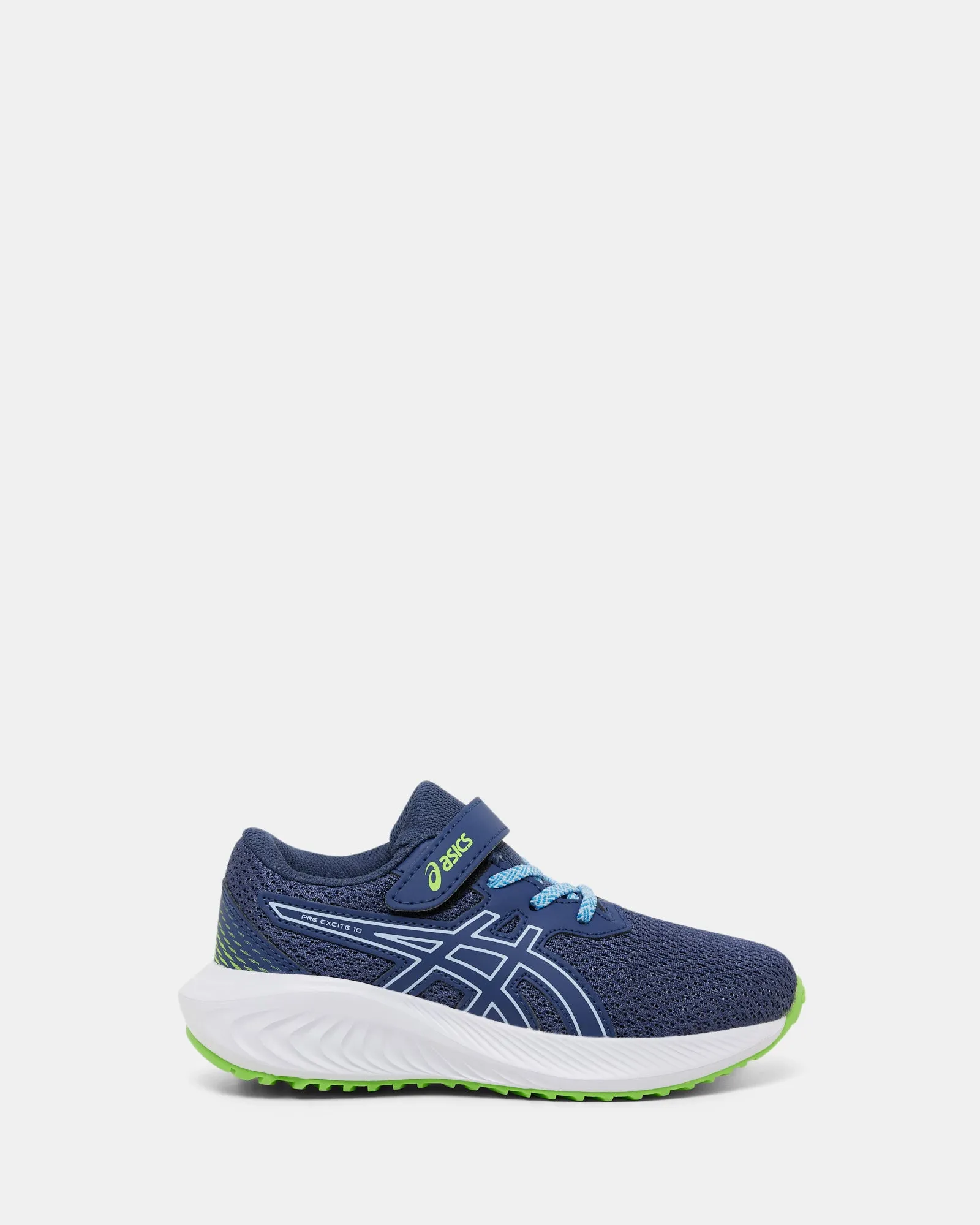 Pre-Excite 10 Vorschul-Thunder Blau/Hellblaue Schuhe_Asics