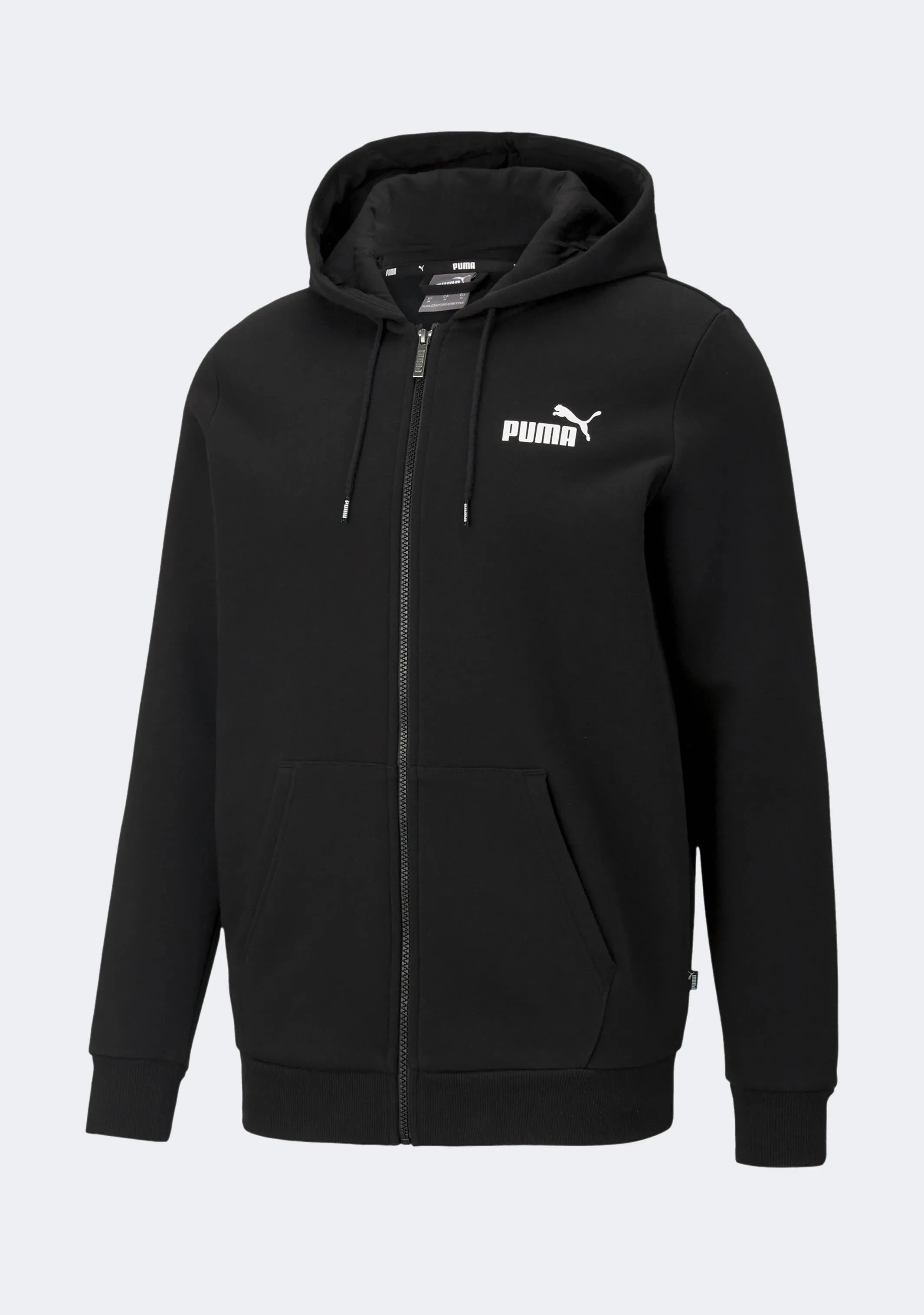 Puma Herren Essential Hoodie mit kleinem Logo und Vollreißverschluss