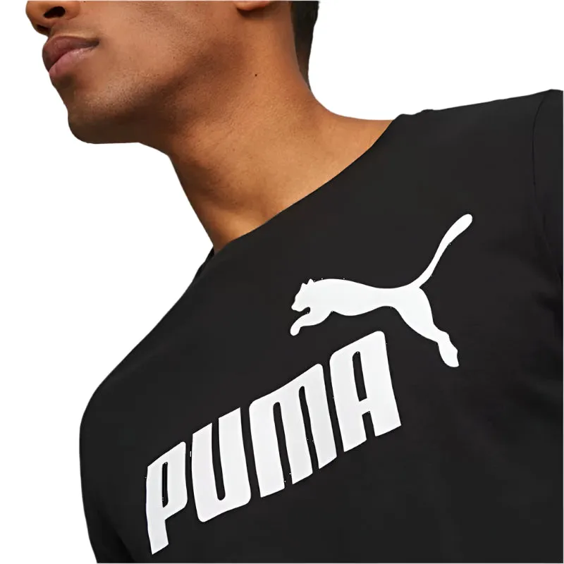 PUMA Herren Essentials Logo T-Shirt