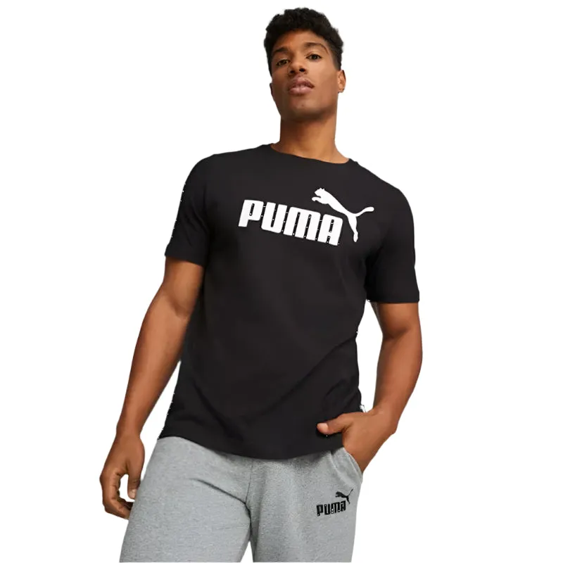 PUMA Herren Essentials Logo T-Shirt