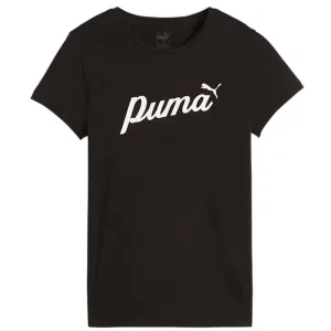 PUMA Damen Essentials  Script T-Shirt