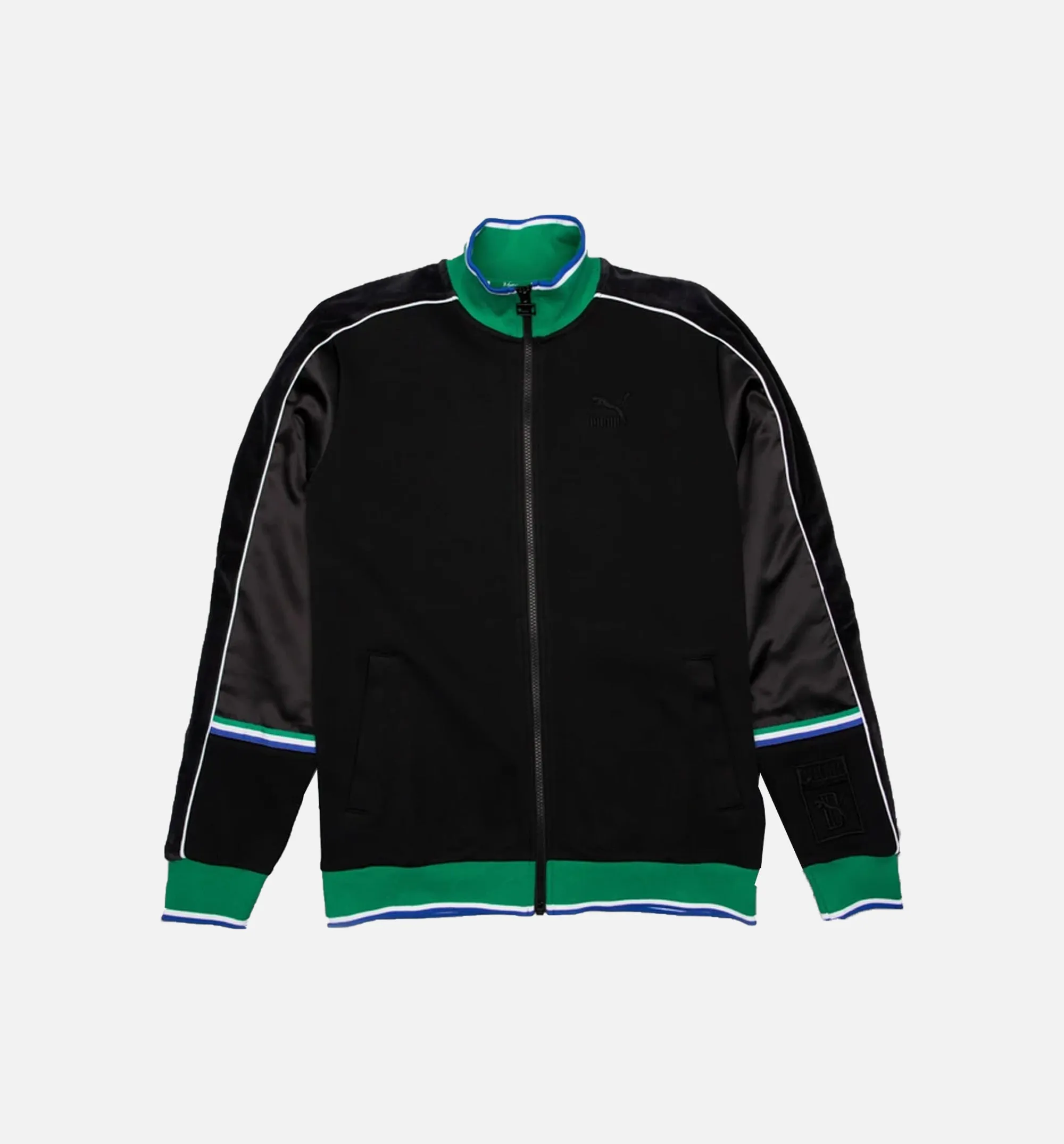 Puma X Big Sean Kollektion Herren T7 Trainingsjacke - Puma Schwarz/Grün