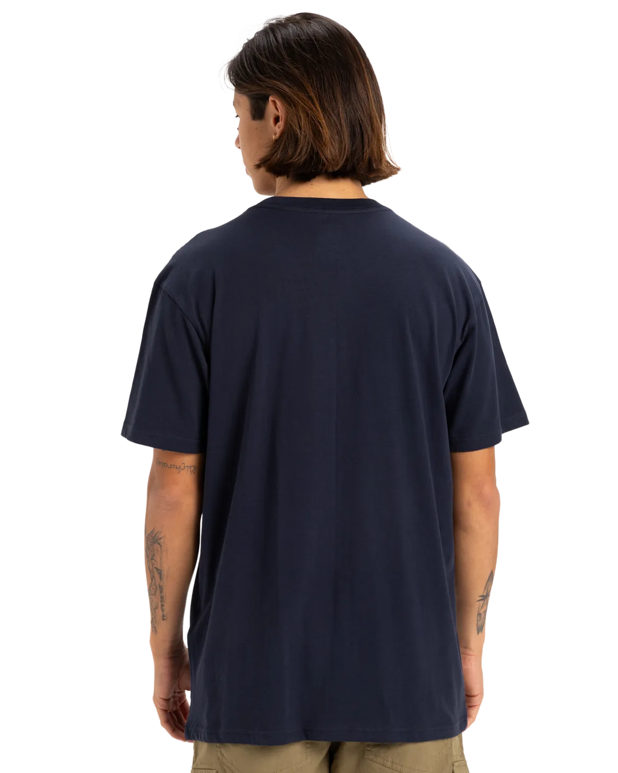 Quiksilver Kleidung Sonnenverblasstes T-Shirt in Dunkelblau