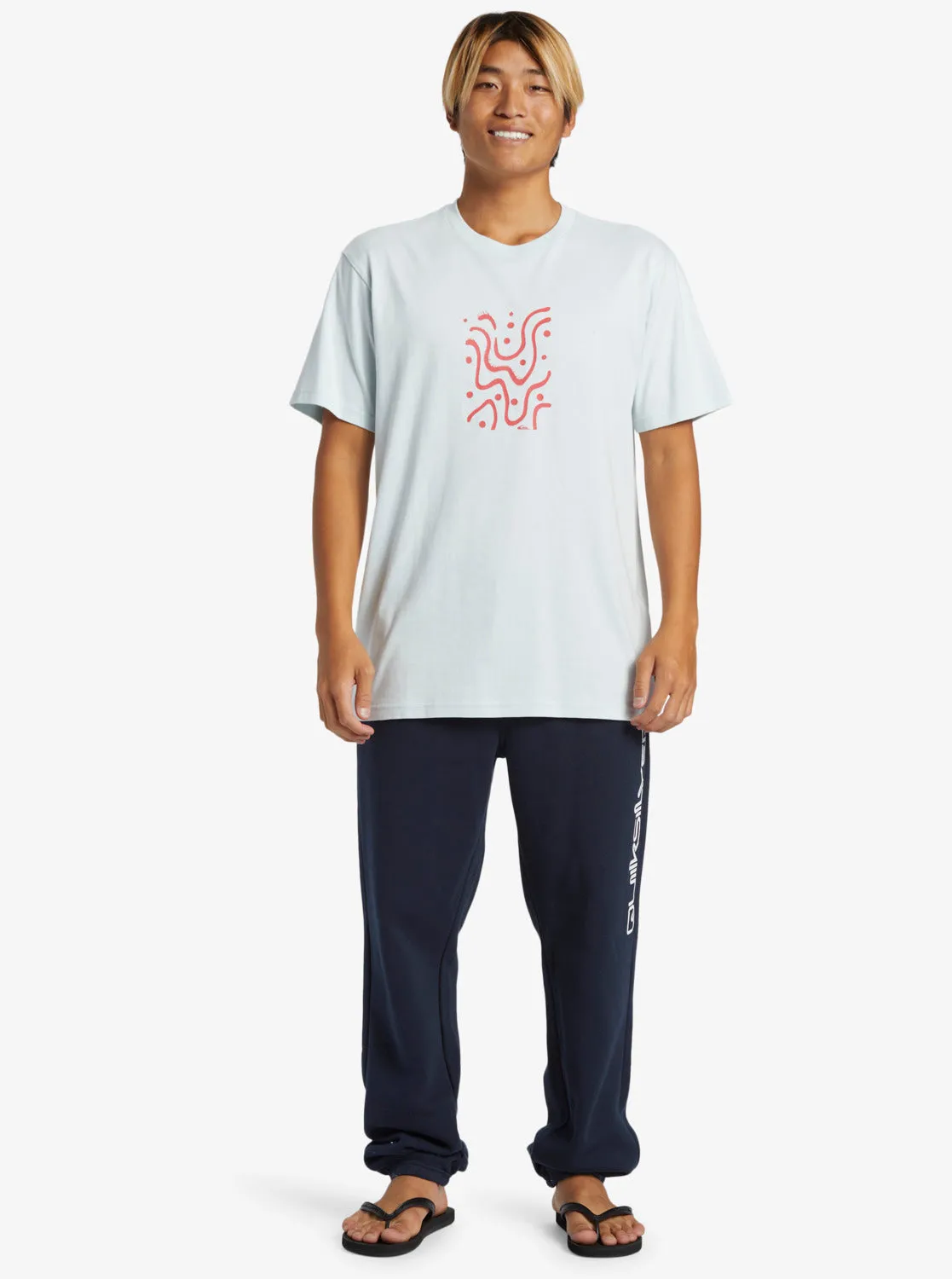 Quiksilver Graphic Joggerhose - Marineblau