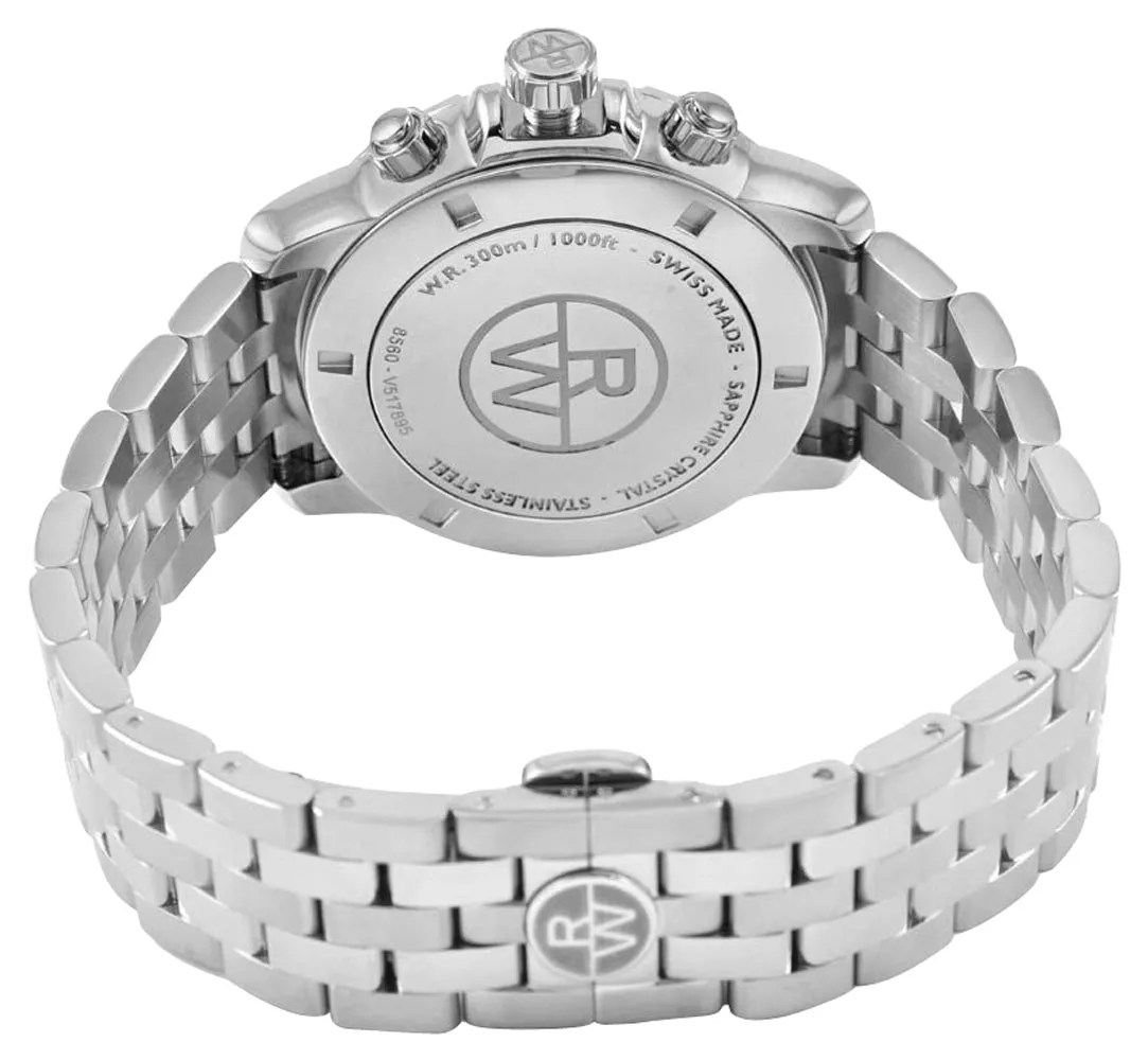 Raymond Weil Tango Chronograph Edelstahl Graues Zifferblatt Datum Taucher Quarz Herrenuhr 8560-ST-00606 Raymond Weil Uhren