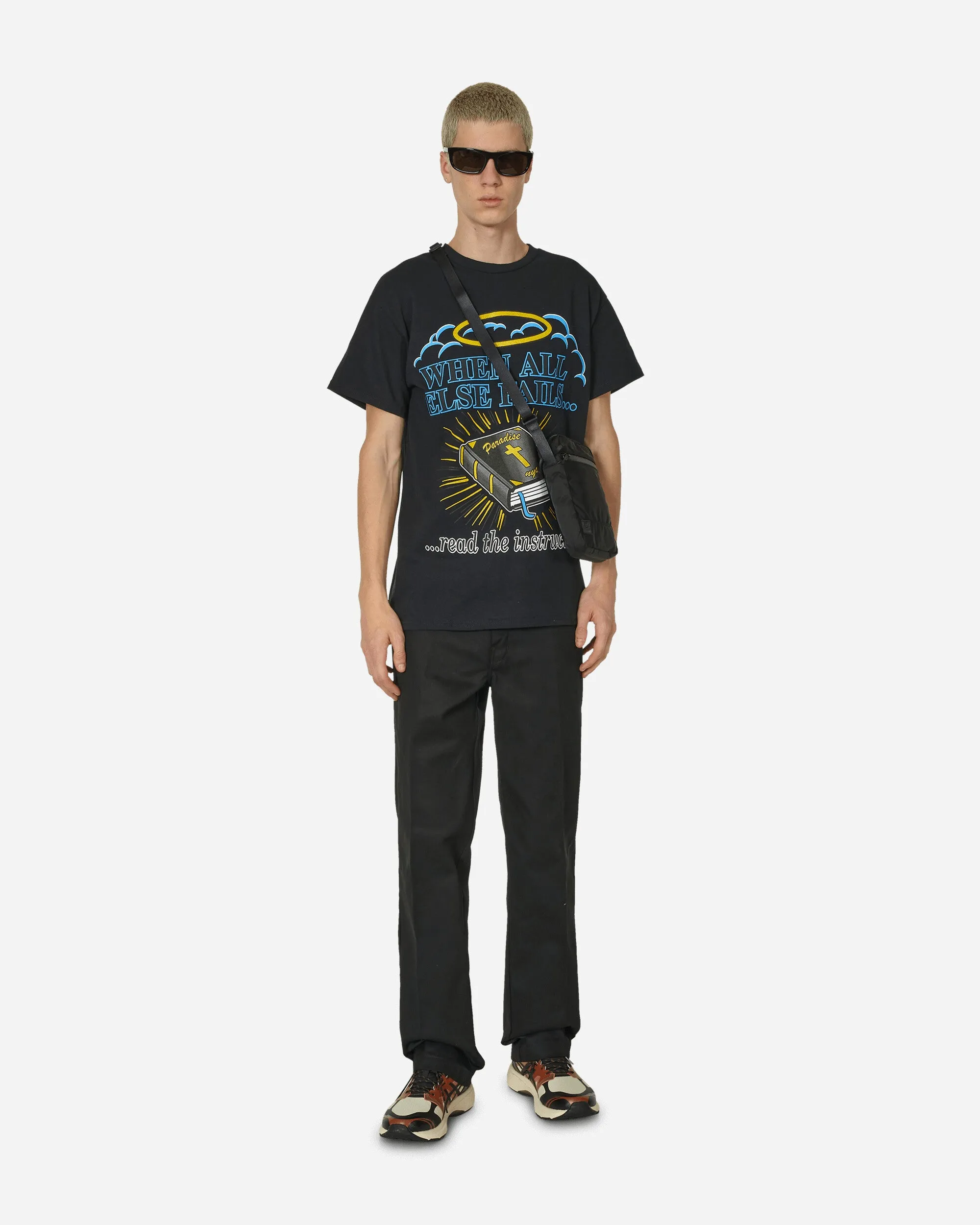 Lies Die Anweisungen T-Shirt Schwarz