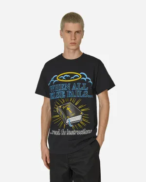 Lies Die Anweisungen T-Shirt Schwarz