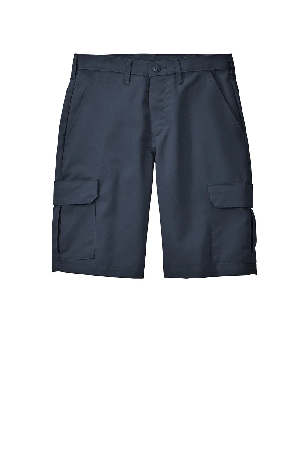 Red Kap Herren Industrie-Cargo-Shorts mit Taschen - wasserabweisend - Marineblau