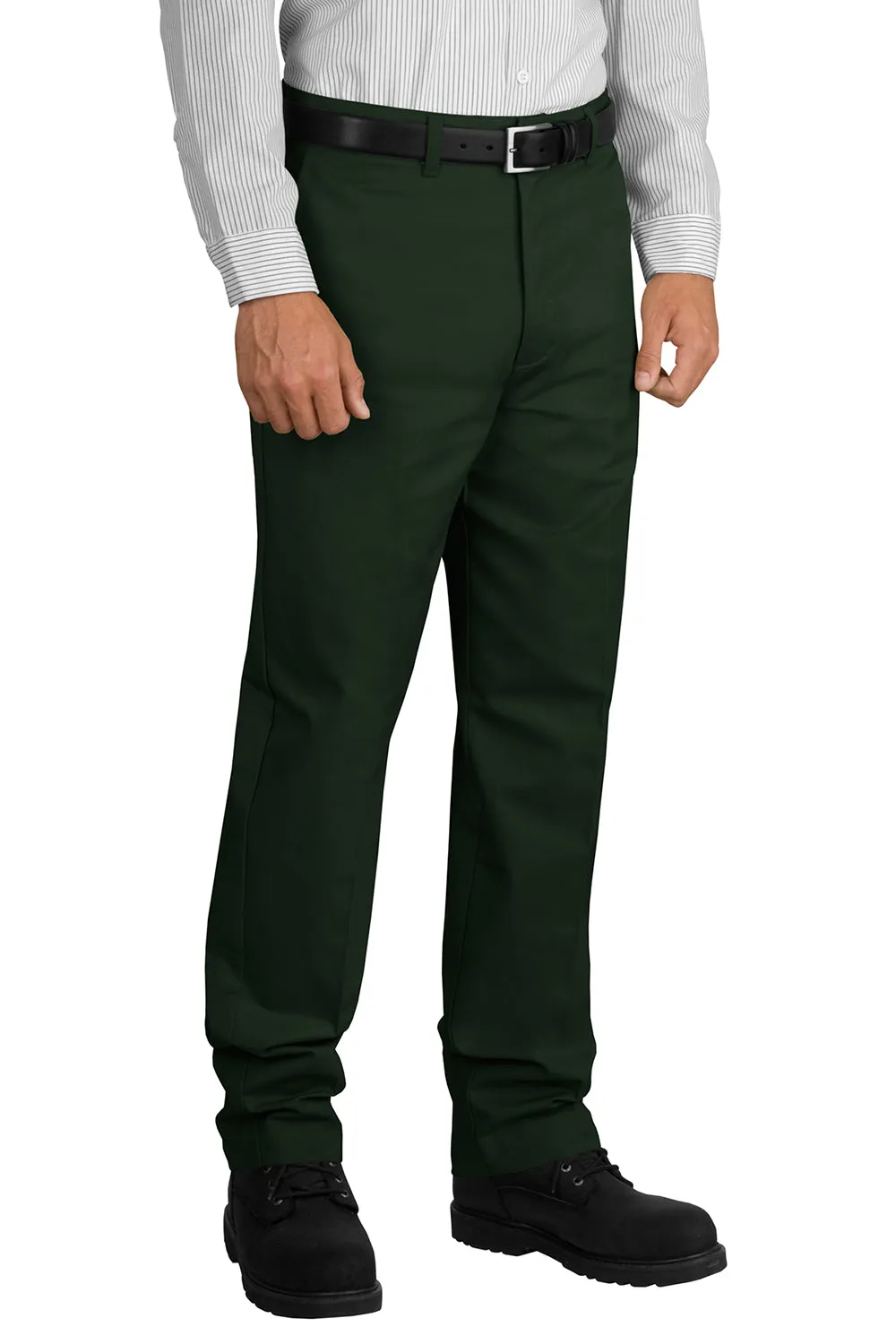 Red Kap Herren Industrie-Hose mit Taschen - knitterfrei - Fichtengrün