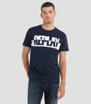 Replay M6308 T-Shirt mit Aufdruck-Logo