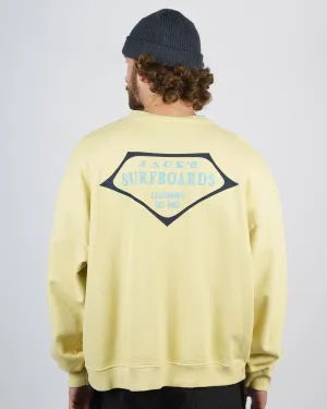 Retro Lam Schweres Crewneck-Shirt