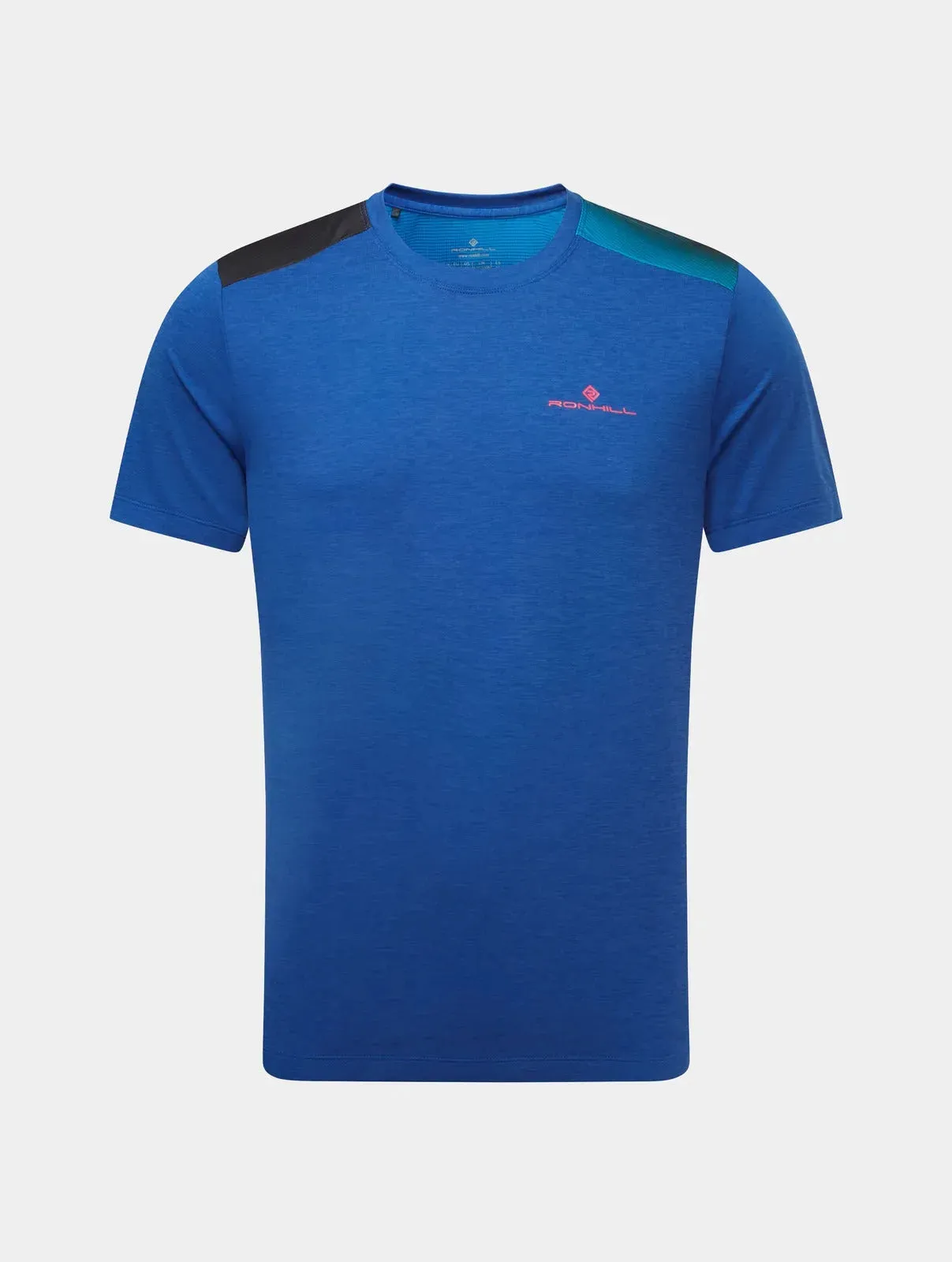 Ronhill Herren Life S/S T-Shirt Blau