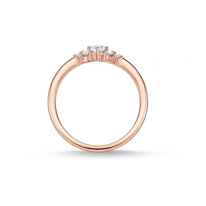 Roségold Vintage Zirkonia Steckring TR2325-416-14 Thomas Sabo Ringe