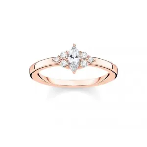 Roségold Vintage Zirkonia Steckring TR2325-416-14 Thomas Sabo Ringe
