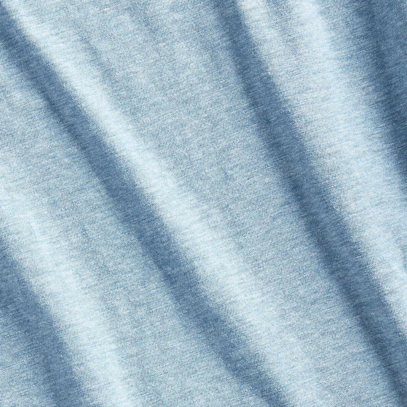RRL von Ralph Lauren Logo Jersey T-Shirt Heather Blau