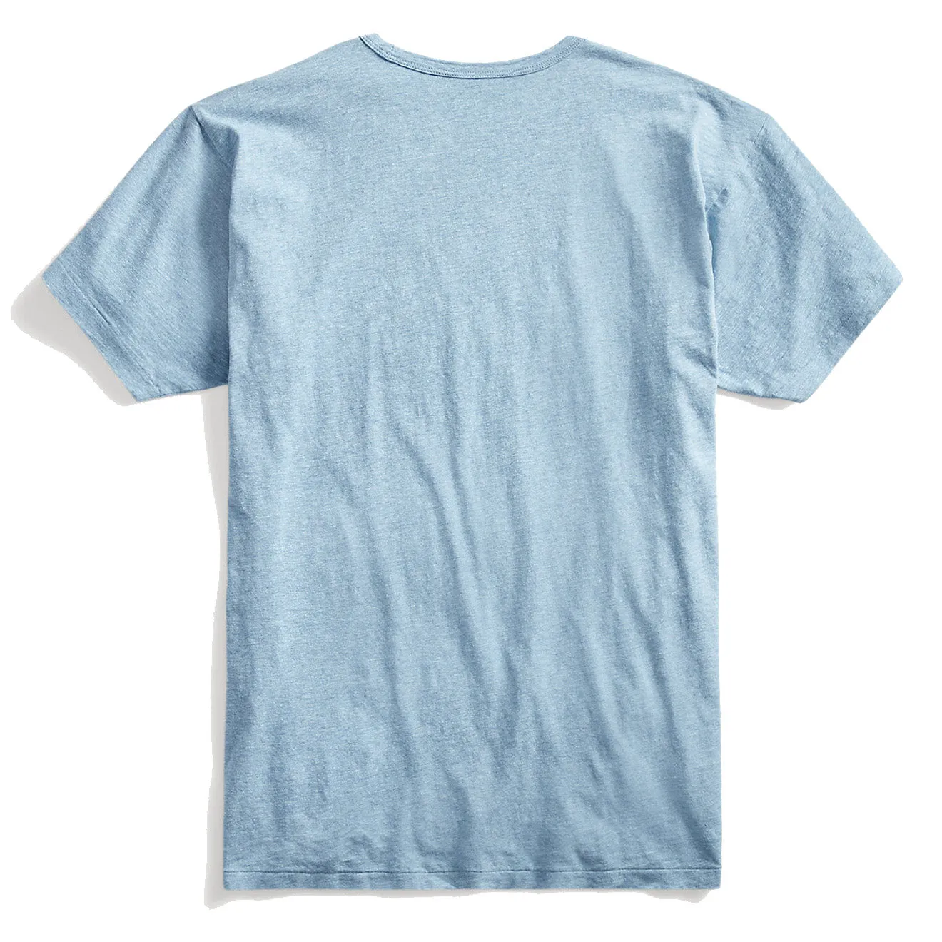 RRL von Ralph Lauren Logo Jersey T-Shirt Heather Blau