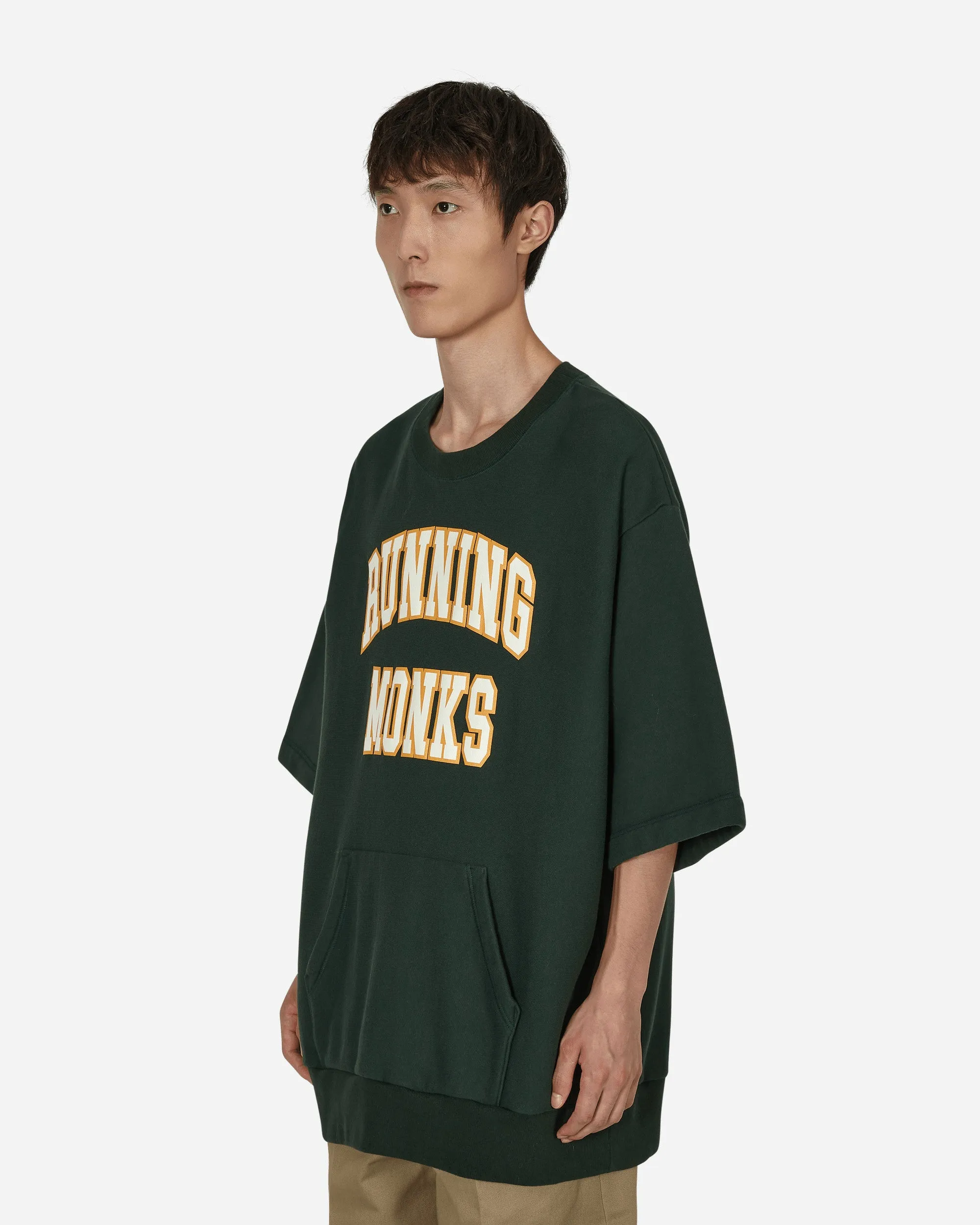 Running Monks Crewneck Sweatshirt Grün