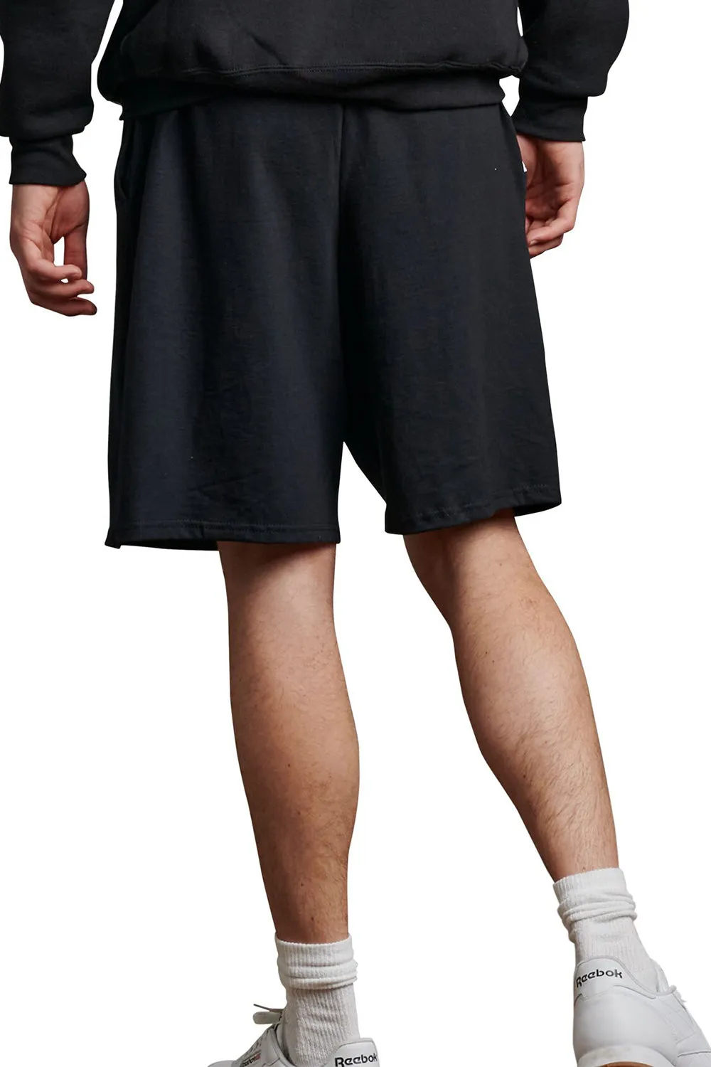 Russell Athletic Herren Classic Jersey Shorts mit Taschen - Schwarz