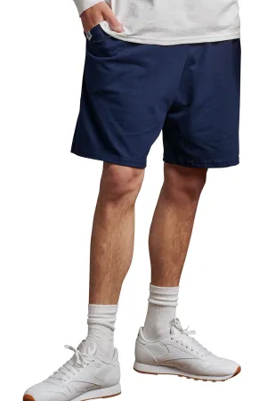 Russell Athletic Herren Classic Jersey Shorts mit Taschen - Marineblau