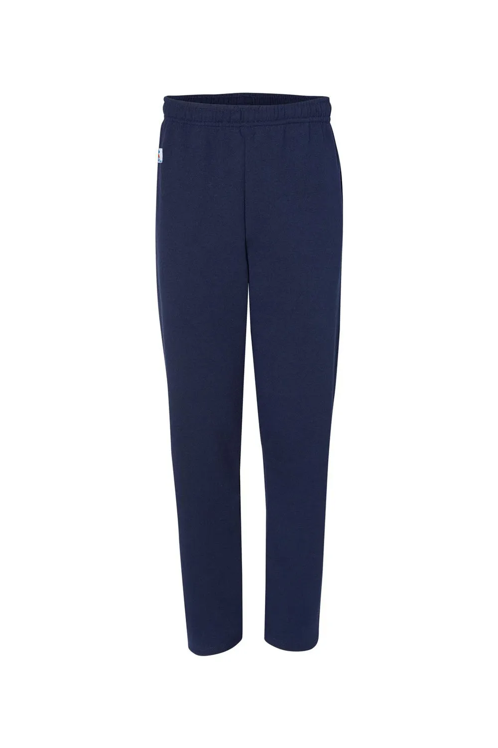 Russell Athletic Herren Dri Power Feuchtigkeitstransportierende Sweatpants mit offenem Bund und Taschen - Marineblau